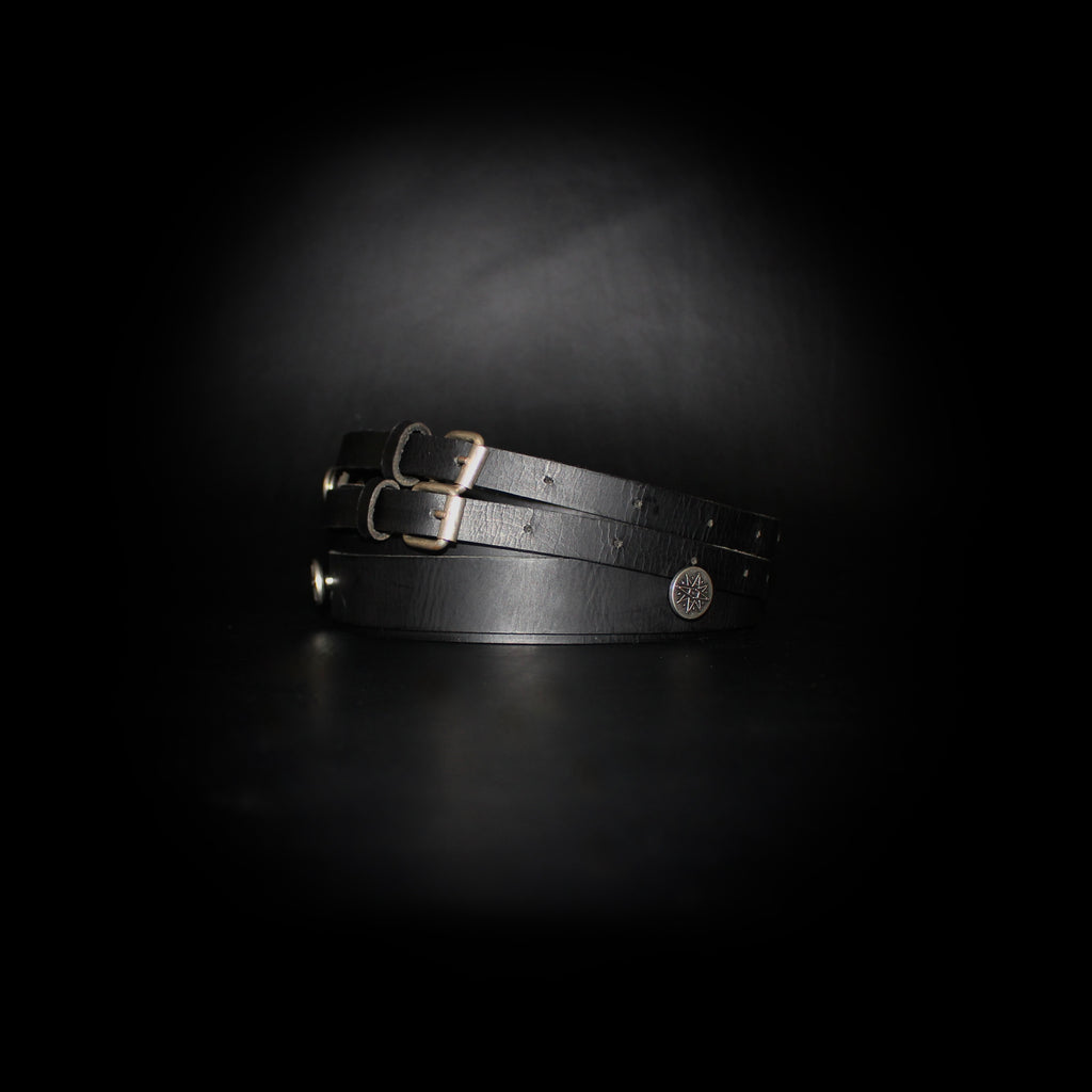 SADDERMANDER X AOYOS DOUBLE LAYERED LONG BELT
