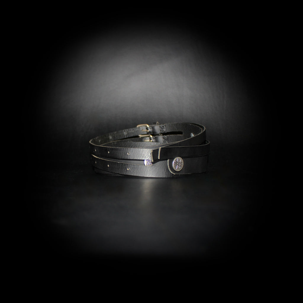SADDERMANDER X AOYOS DOUBLE LAYERED LONG BELT
