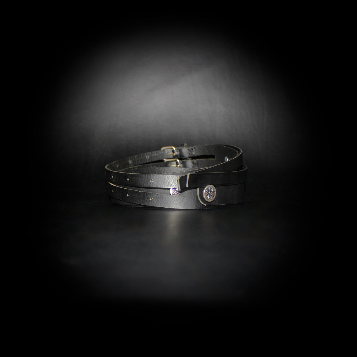 SADDERMANDER X AOYOS DOUBLE LAYERED LONG BELT